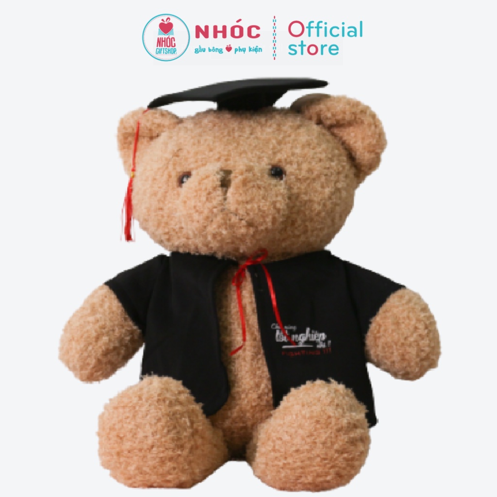 Gấu Bông Teddy Tốt Nghiệp Nhồi Bông Cao Cấp NHÓC