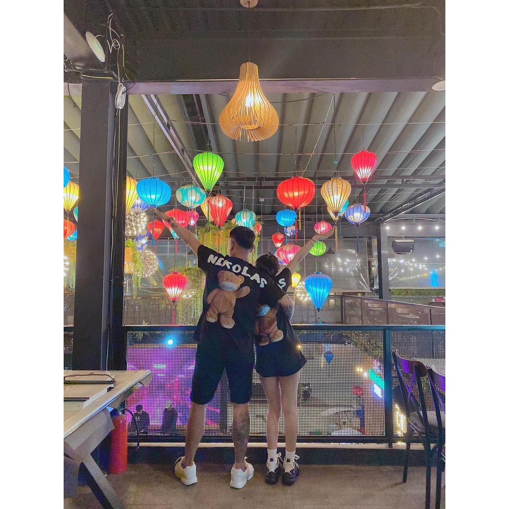 Áo Thun Cổ Tròn Tay Lỡ Nam Nữ In Hình Gấu Chất Liệu Cotton 100% Thoáng Mát Co Dãn 4C AC135