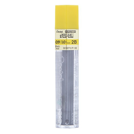 Ruột Chì Kim Pentel 50.9-2B nét 0.9mm (15 ngòi x 60mm)