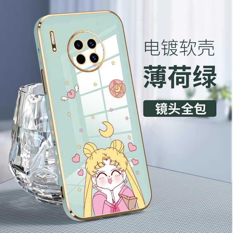 Sailor moon Ốp Điện Thoại Silicon Hình Nhân Vật Thủy Thủ Mặt Trăng Cho xiaomi Redmi note9 9PRO 9S note 8 note 8 PRO note7 7PRO note5 Redmi 5PLUS