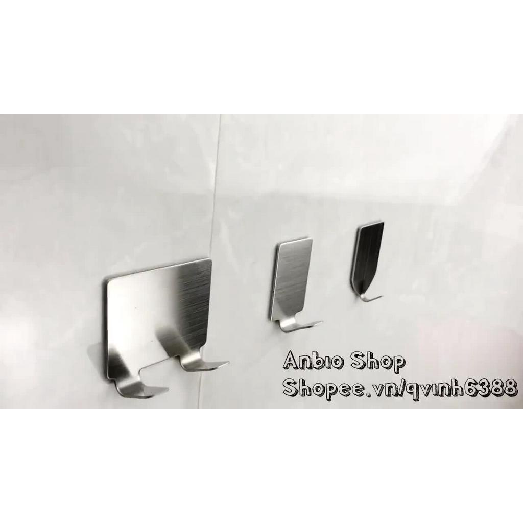 Móc inox dán tường keo 3M siêu dính, inox 304 không rỉ siêu bền | BigBuy360 - bigbuy360.vn