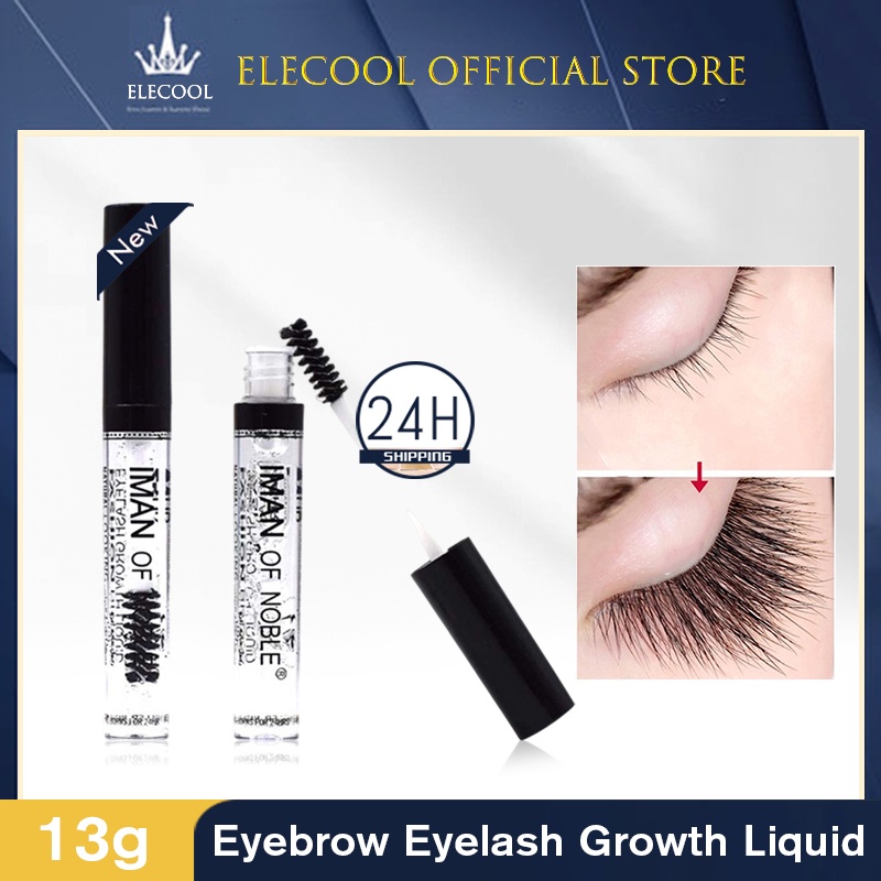 IMAN OF NOBLE Mascara Primer trong suốt tạo kiểu cho lông mày và chất lỏng tăng trưởng lông mi AubessDS
