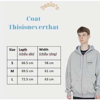 Áo khoác Hàn quốc Thisisneverthat( Ảnh thật)