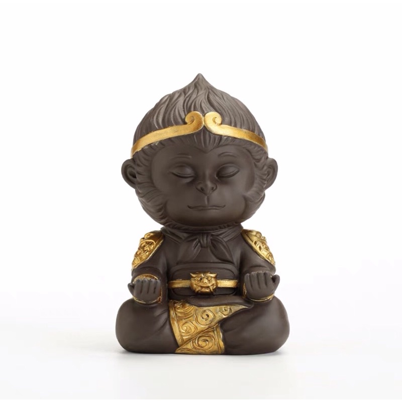 Tượng Tôn Ngộ Không DANG TAY Trang Trí Hồ Cá Tép, Thuỷ Sinh