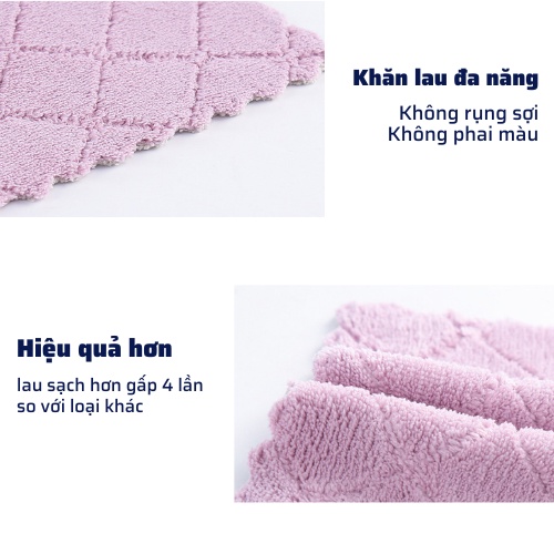 Khăn lau đa năng lau bếp lau tay siêu thấm chuyên dụng cho mọi căn bếp dễ dàng sử dụng ăn toàn cho các bà nội trợ