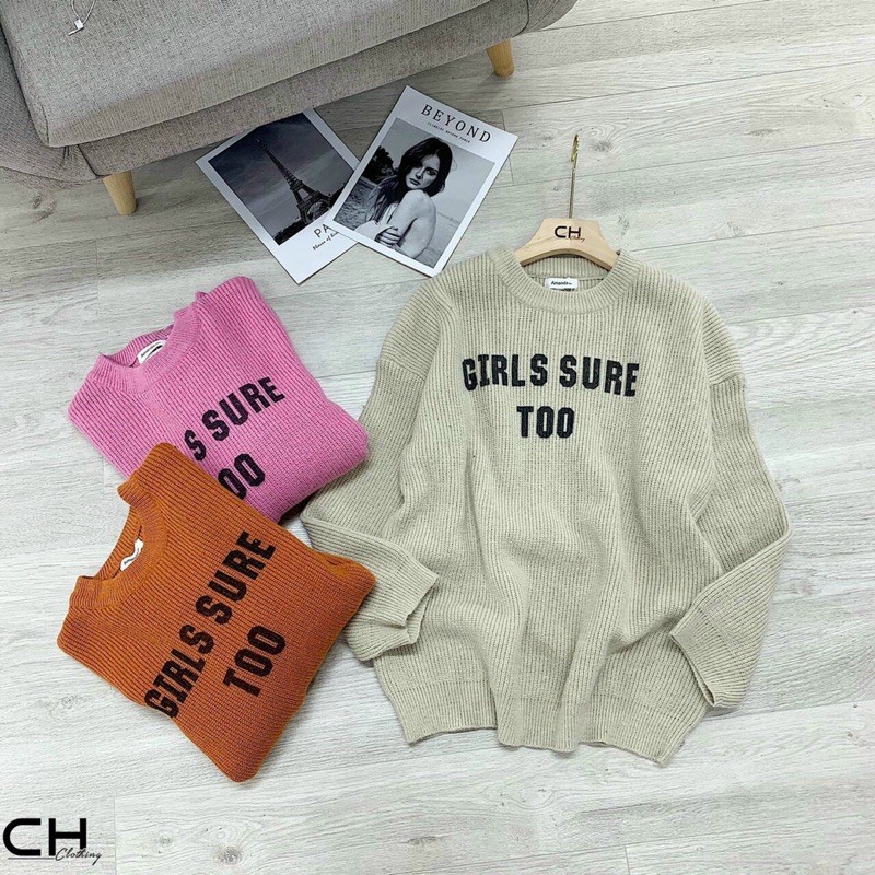 ÁO LEN CHỮ FORM THỤNG GIẤU QUẦN HÀNG LOẠI 1