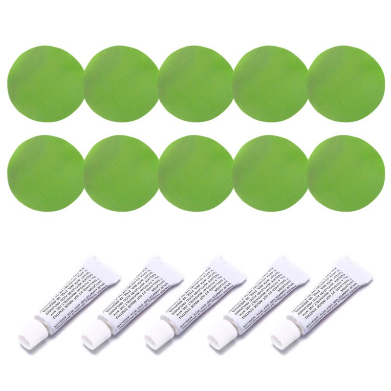 Bộ 5 Miếng Vá Bằng PVC Chuyên Dụng Cho Sửa Chữa Thuyền Bơm Hơi