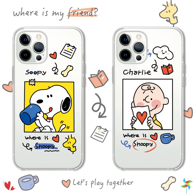 Casing Samsung Galaxy A3 A5 A6 A7 2017 A8 Plus A9 Star 2018 A750 A9 Pro A9S A800F A720F A710F A700F A520F A500F Soft Phone Case Cute Snoopy Cartoon Transparent Silicone Shockproof Protective Cover