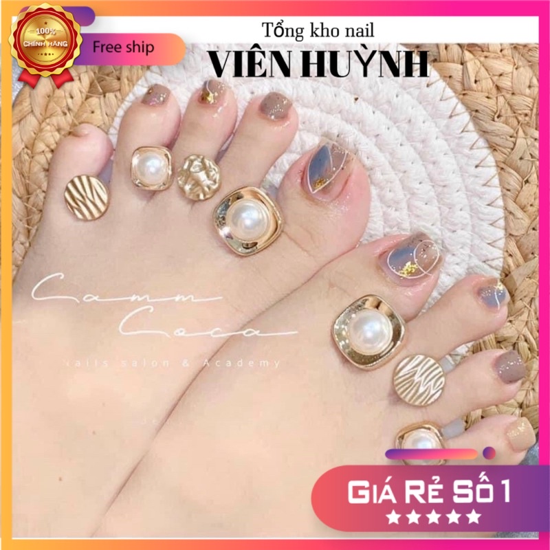 Kẹp tách ngón chân nail ( set 8 cái )