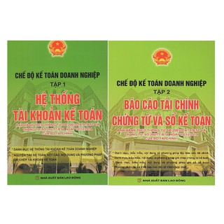 Sách Combo Chế Độ Kế Toán Doanh Nghiệp Quyển 1 Và Quyển 2 (Theo Thông Tư 200 Và Thông Tư 202)