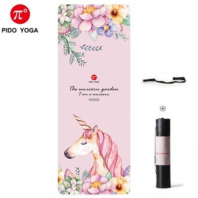 Thảm tập Yoga PIDO Họa tiết 6mm Cao Cấp -Tặng kèm túi đựng