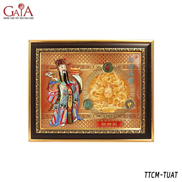 Tranh tam tài chiếu mệnh cho 12 con giáp | Tranh phong thuỷ