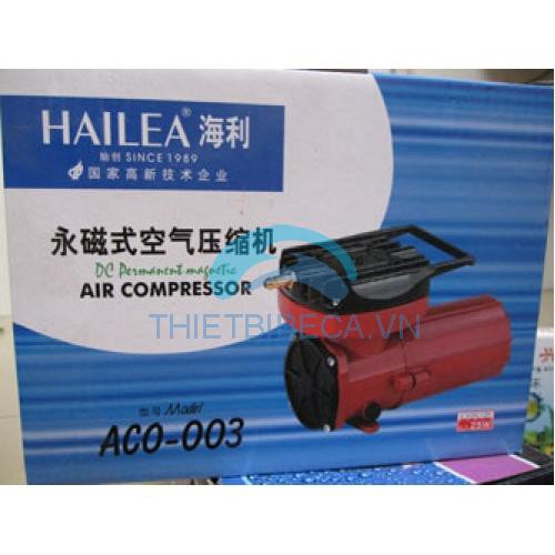 Máy sủi bể hải sản chạy ác quy Hailea 25w. Máy sủi tích điện chuyên dụng trong ngành hải sản