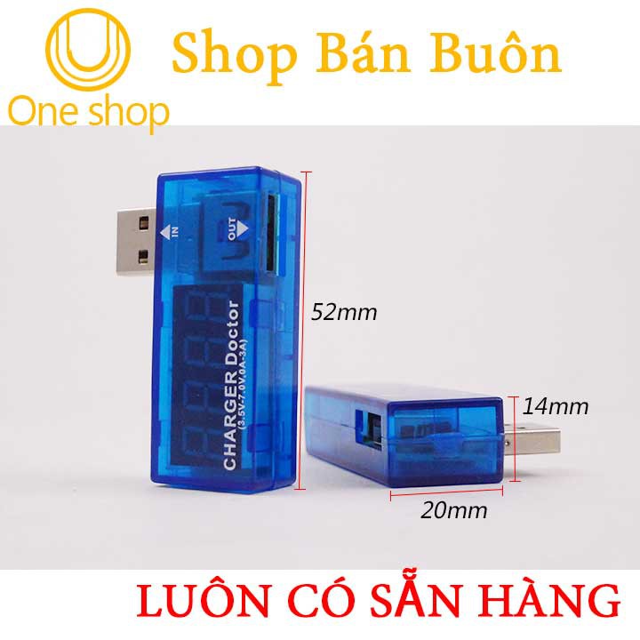 USB Đo Dòng - Đo Áp V1 3.5V-7V 3A
