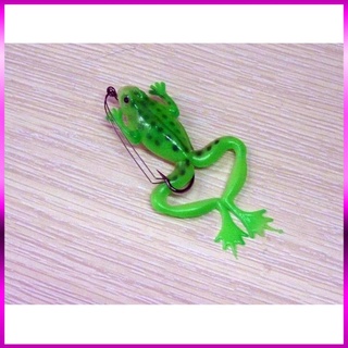 🐬 Phụ kiện câu cá -Bịch 5 nhái mềm giả câu cá lóc, cá trê 🐬