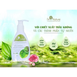 DUNG DỊCH VỆ SINH PHỤ NỮ CHIẾT XUẤT LÁ TRẦU KHÔNG I'M NATURE