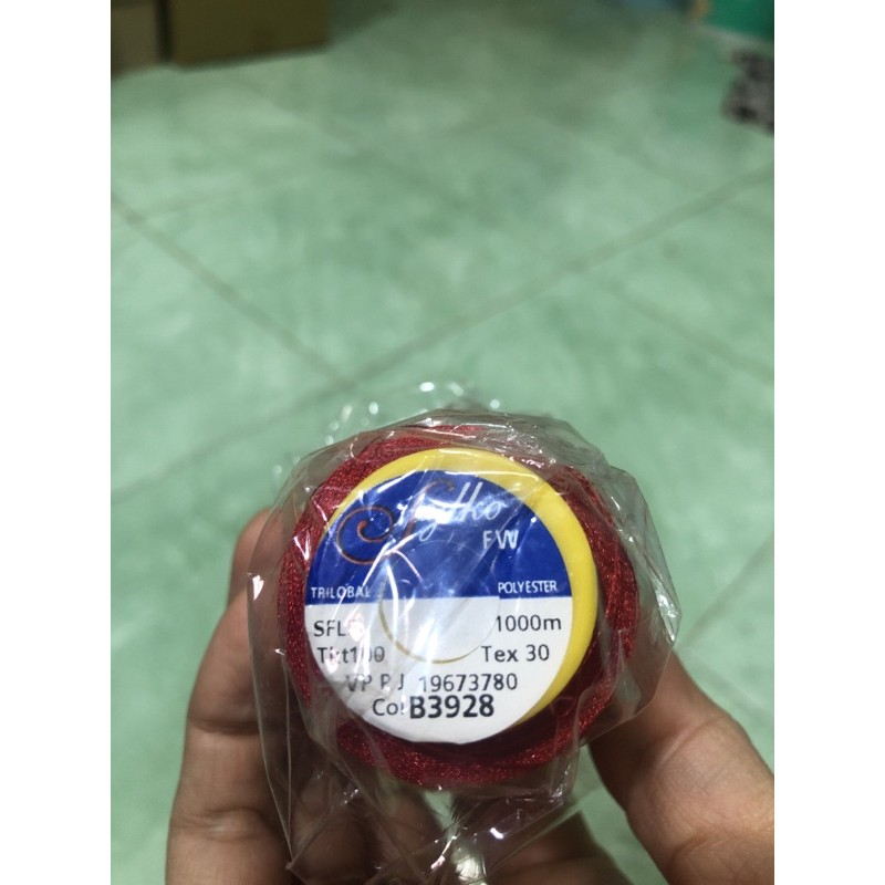 Bộ chỉ thêu 10 màu Sylko