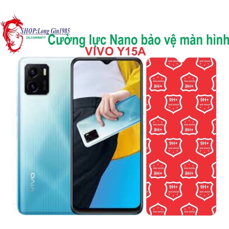 Vivo Y15A Cường lực Nano chống va đập chống trầy xước tốt