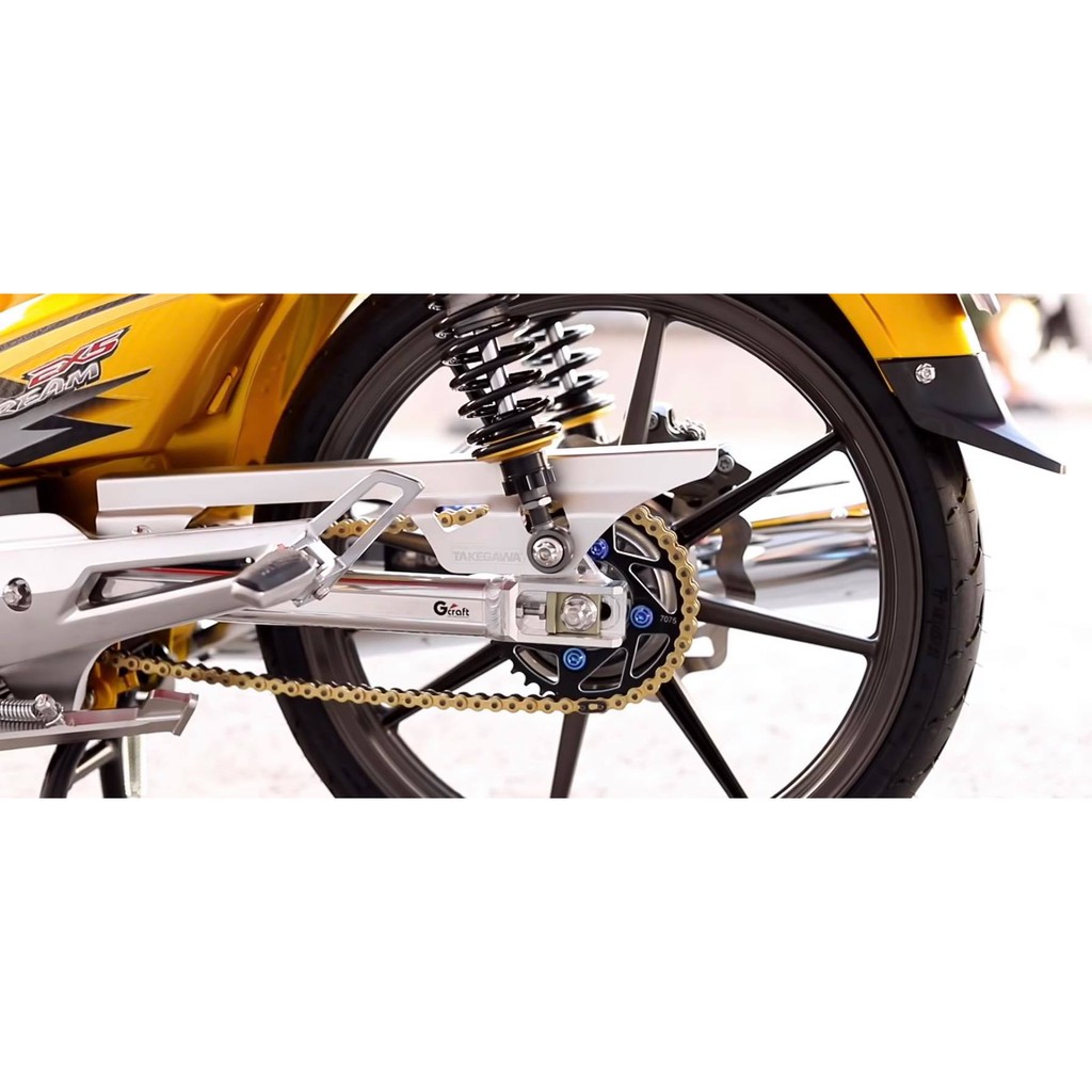 Cate chắn sên Takegawa 1:1 đẹp như Real 2 mẫu cho Fu 125 với wave dream cup 67   ✅✅