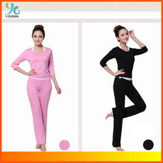 Set tập Yoga YST01 thun lạnh co dãn 4 chiều - Vải mỏng, mềm, mát