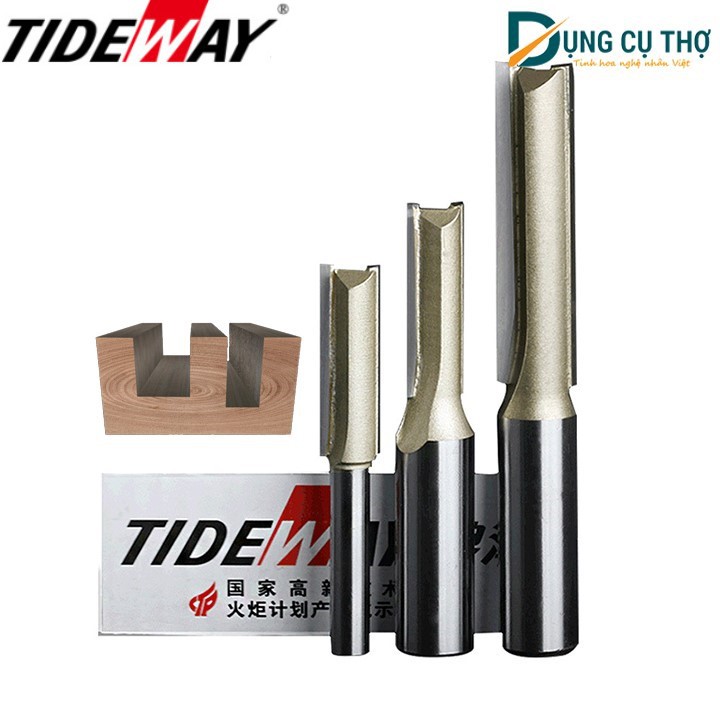 ❌Mũi phay gỗ CNC Tideway❌ - mũi soi lấy nền,phay rãnh cao cấp