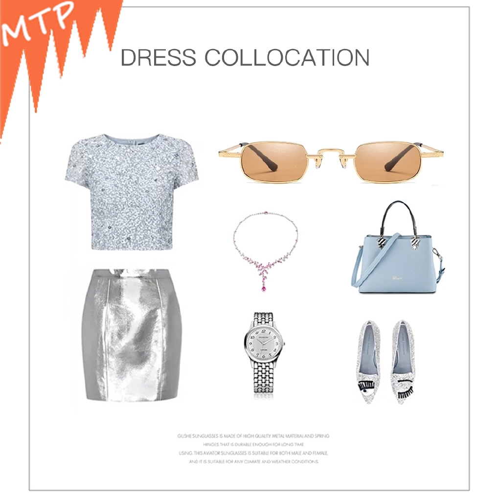 [cod] Hip-hop Sunglasses Bright Sunglasses Unisex Metal Frame Sunglasses | BigBuy360 - bigbuy360.vn