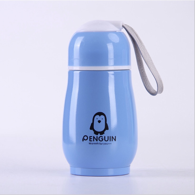 Bình đựng nước giữ nhiệt an toàn cho bé Thiết kế hai lớp chất liệu inox 304 giữ nhiệt tốt an toàn sử dụng cho bé