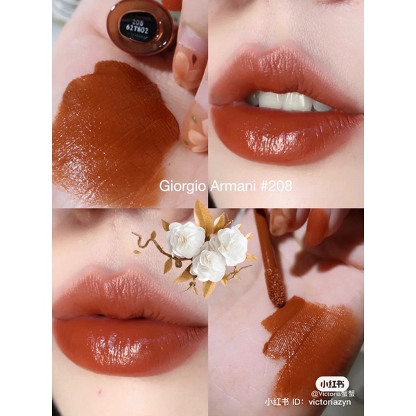 Son Giorgio Armani màu 208 Lip Maestro