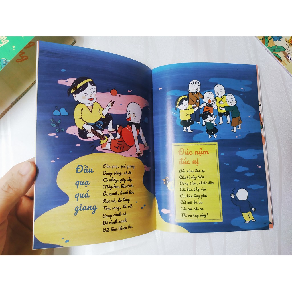 Sách - Đồng Dao Cho Bé - Chi Chi Chành Chành - Ông Trẳng Ông Trăng - Nựng Nựng Nà Nà – Trọn bộ 3 cuốn 5.0