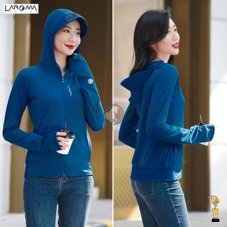 Áo Chống Nắng Nữ (trơn) Laroma xuất Nhật cực đẹp (Chống tia UV, làm mát, khử mùi hôi)