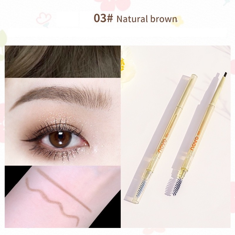 Chì kẻ mày 2 đầu Novo Color-Holding Small Oval