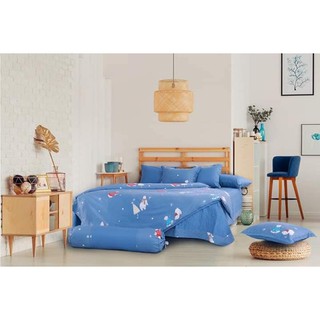 Bộ ga chun + vỏ gối Havico dl156