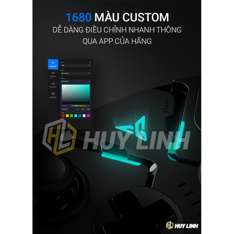 [Mã 253ELSALE hoàn 7% đơn 300K] Flydigi Apex 2 hỗ trợ đa nền tảng Tay cầm chơi game không dây - Phiên bản 2021