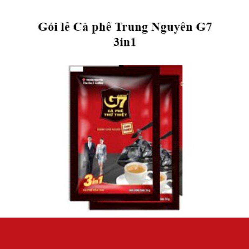 Cà Phê Trung Nguyên G7 3in1 (1 Gói lẻ) | BigBuy360 - bigbuy360.vn