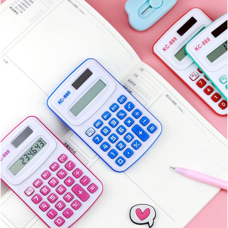 Máy Tính Mini Bỏ Túi Dễ Thương
