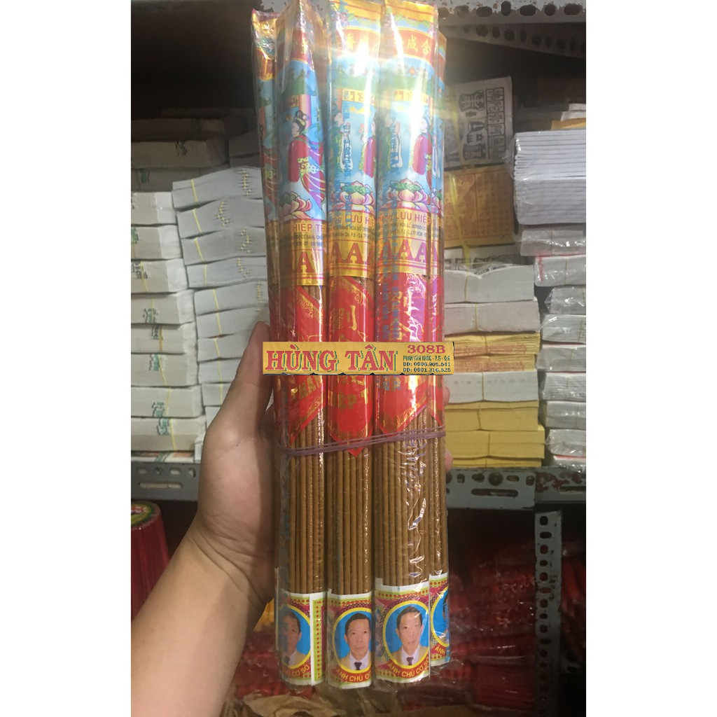 Nhang Lưu Hiệp Thành AAA Vàng Tiên Nữ 3 Tất 3 bán sỉ 1 chục bó