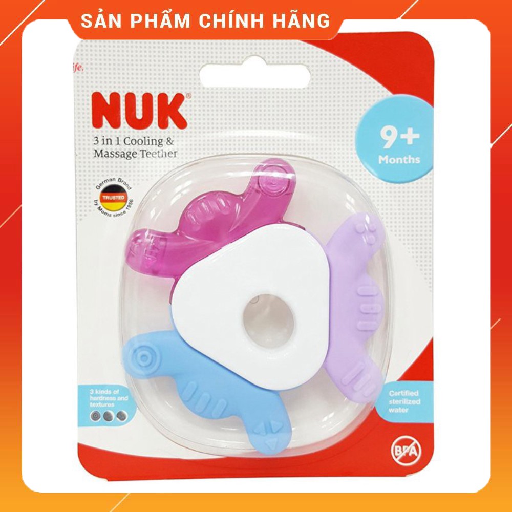 Ngậm nứu NUK 3in1 và lạnh - NU21459