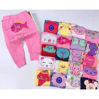 Quần dài mông thú cotton mặc thu cho bé 8-16kg