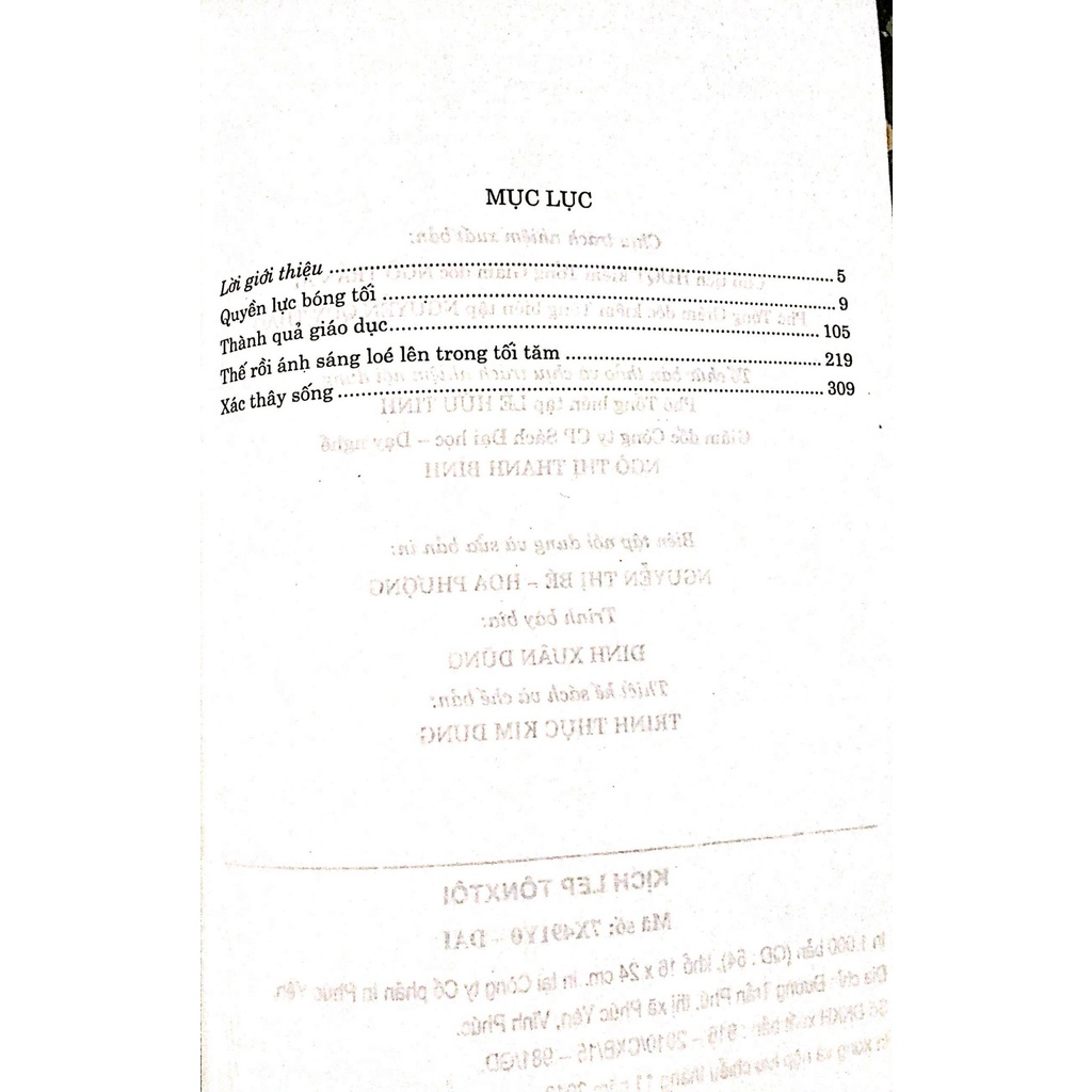 Sách - Kịch Lep Tõntôi