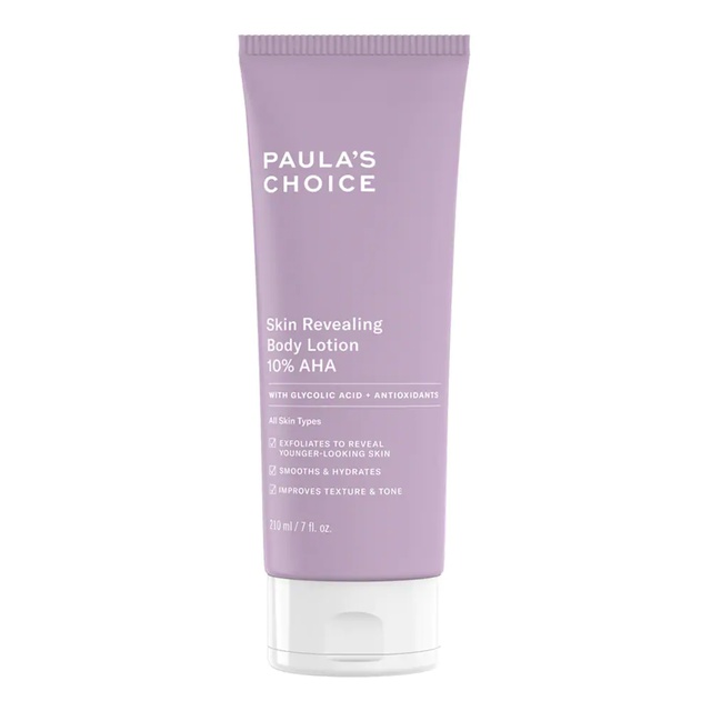 Kem dưỡng thể hỗ trợ giảm vấn đề về lỗ chân lông chứa 2% BHA Paula's Choice Weightless Body Treatment 2% BHA 210ml