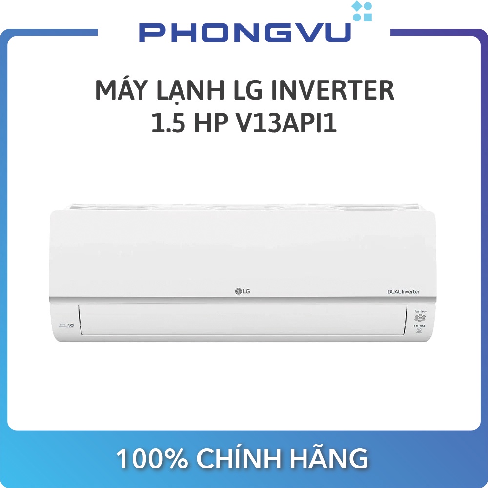 Máy lạnh LG V13API1 Inverter 1.5 HP (12.000 (2.200 ~ 13.500) - Bảo hành 12 tháng - Miễn phí giao hàng TP.HCM