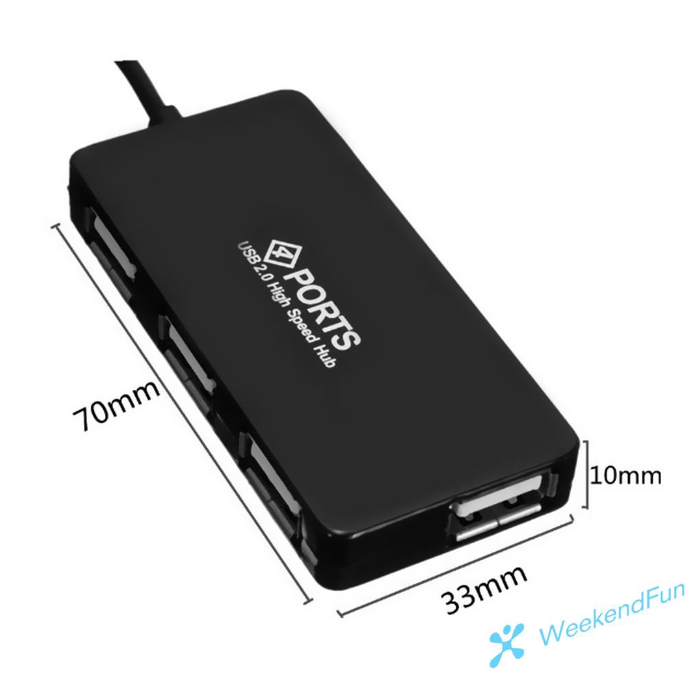 Bộ Chia 4 Cổng Usb 2.0 Cho Pc / Laptop / Notebook | BigBuy360 - bigbuy360.vn