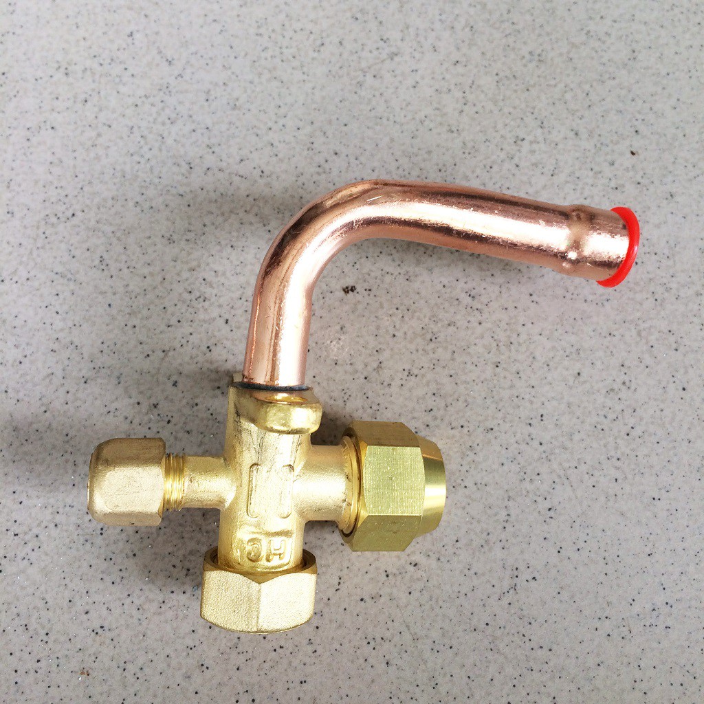 Van khóa dàn nóng điều hòa phi 6 -10 -12 -16 -19 - Đầu côn máy lạnh các loại