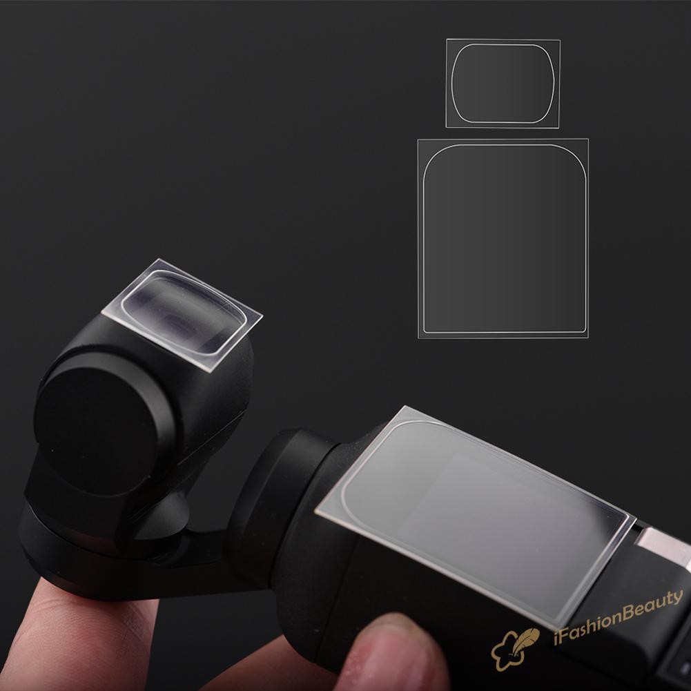 3 Miếng Dán Bảo Vệ Camera + 3 Miếng Phim Cho Camera Dji Osmo Pocket