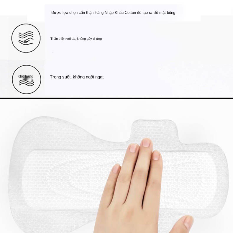 Gói 10 Băng Vệ Sinh 245mm Thân Thiện Với Da Cho Phái Đẹp