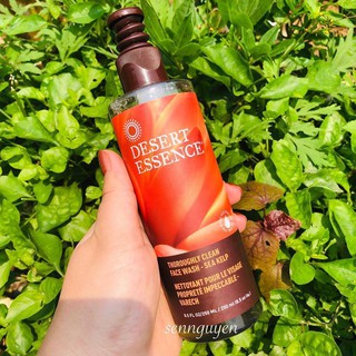 Sữa rửa mặt Desert Essence Thoroughly Clean Face Wash with Sea Kelp.