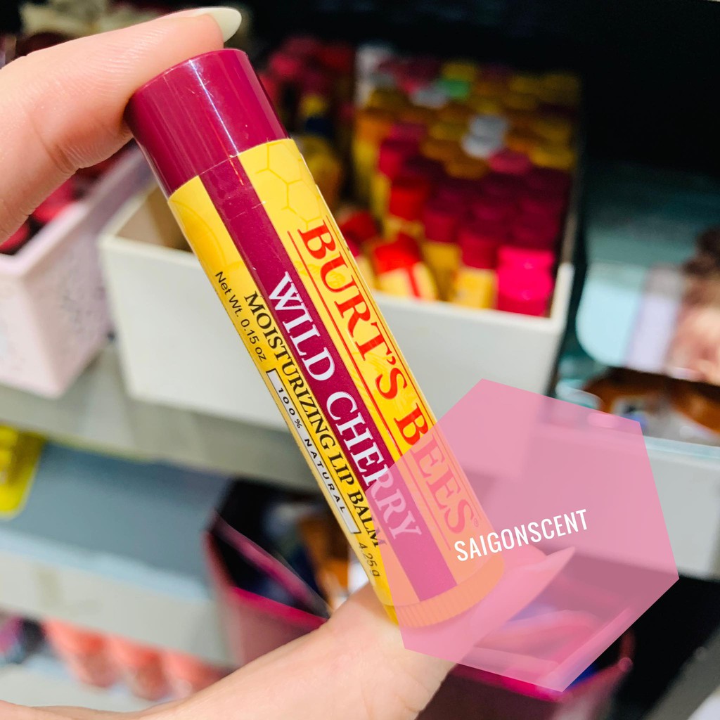 [Mùi ngẫu nhiên] Son dưỡng Burt's Bees Lip Balm ( không màu )