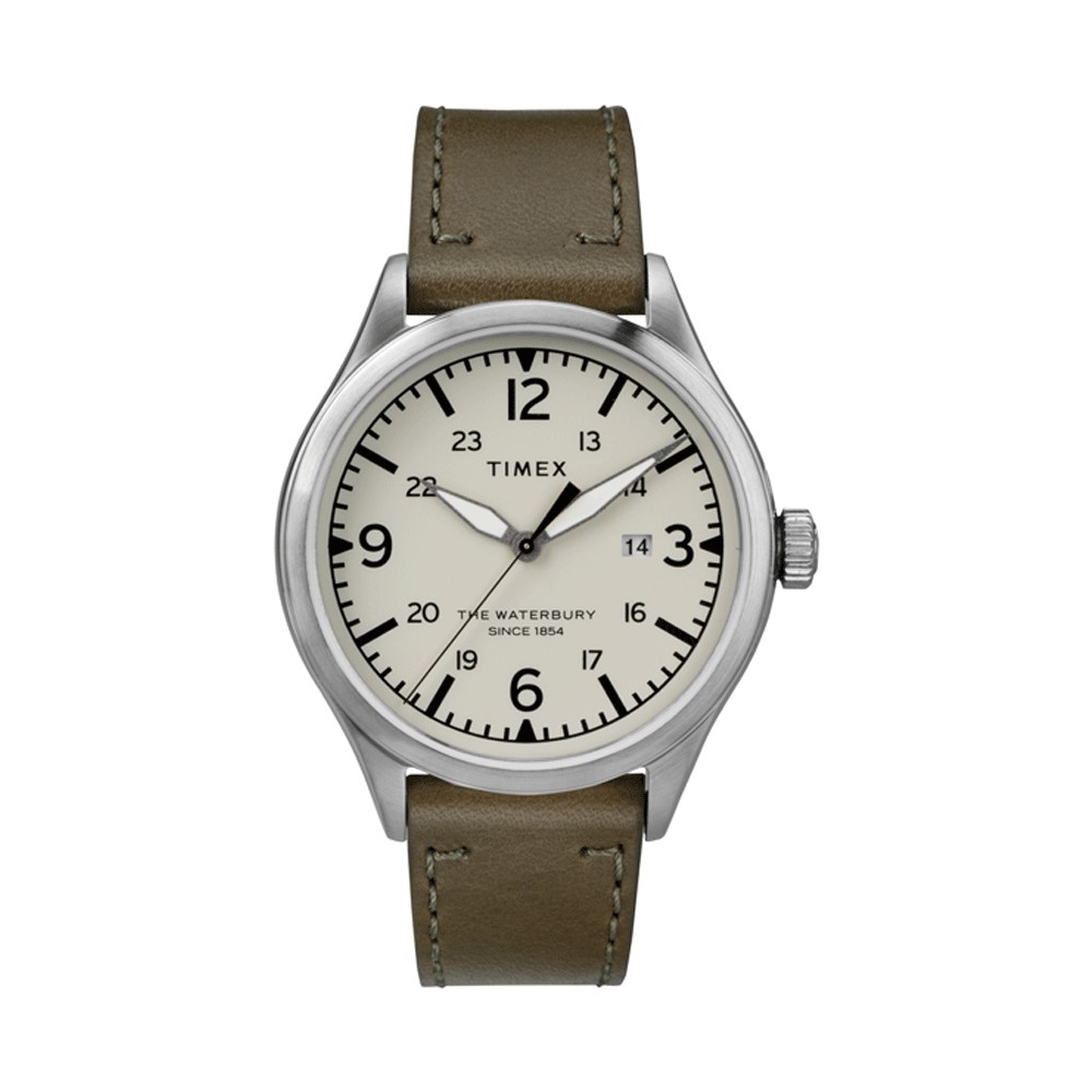 Đồng hồ Nam Timex Waterbury Traditional 40mm - TW2R71000 |TW2R71100 |TW2R71200| Dây Da - Chính Hãng