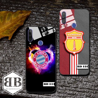 Ốp lưng kính cường lực Vsmart Joy 3 hình logo bóng đá