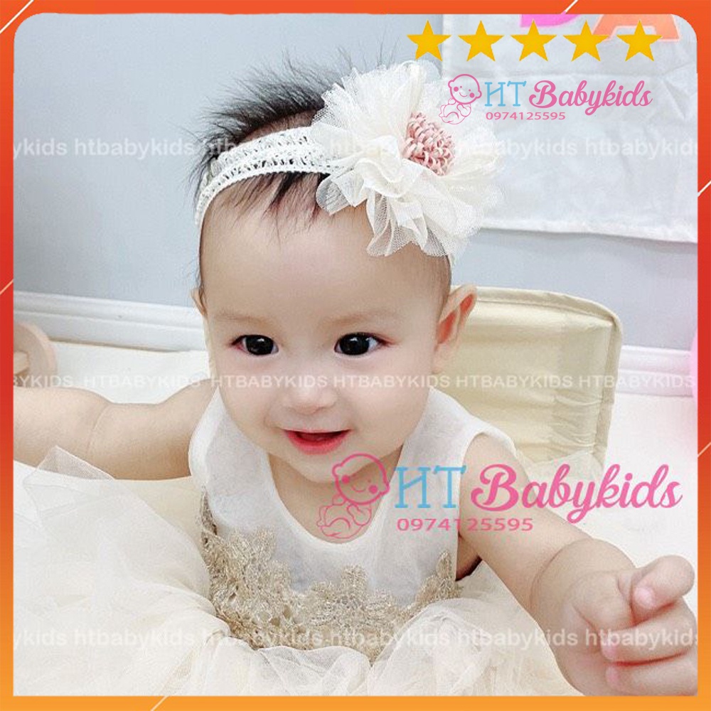 [ LAST SALE ] Băng Đô Bé Gái Kiểu Mới  - Đính Hoa nhiều Cánh Xinh Yêu